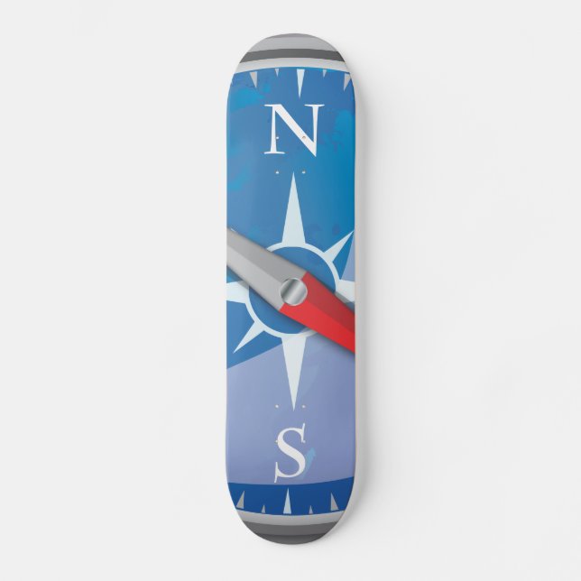 Skateboard Boussole (Recto)