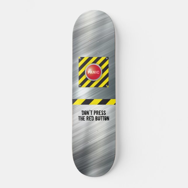 SKATEBOARD BOUTON PANIQUE (Recto)