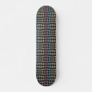 Skateboard Bouton Pincé