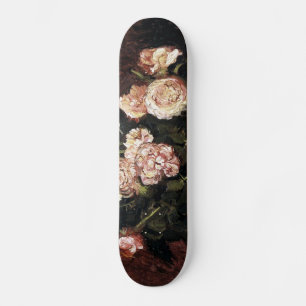 Skateboard Bowl avec des pivoines et des Roses - Gogh