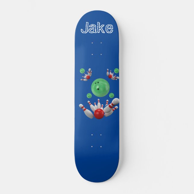 Skateboard Bowling (Recto)