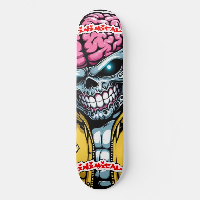 Skateboard Brainiac inimical (Recto)
