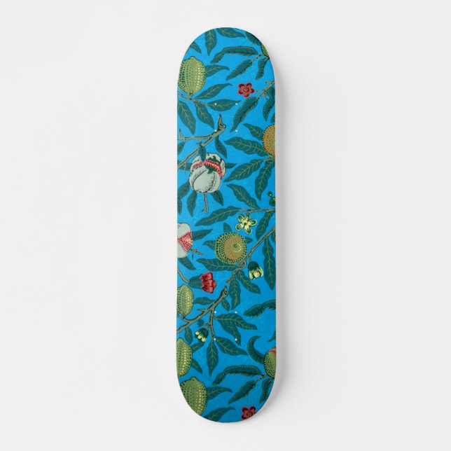 Skateboard Branches aux grenades par William Morris  (Devant)