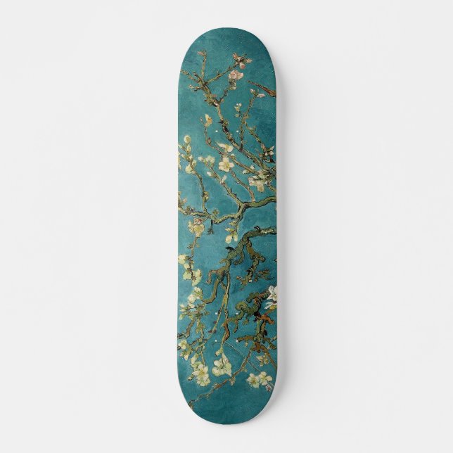 Skateboard Branches avec fleurs d'amandes par Vincent Van Gog (Devant)