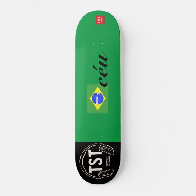 SKATEBOARD BRÉSIL HEAVEN / JMT SKATEBOARDS (Recto)