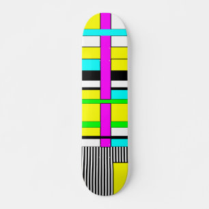 Skateboard Bright abstract