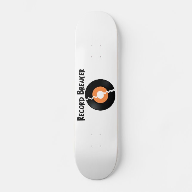 Skateboard Briseur record (Recto)
