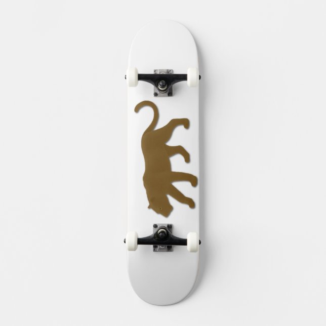 Skateboard Brown Florida Panther (Recto)