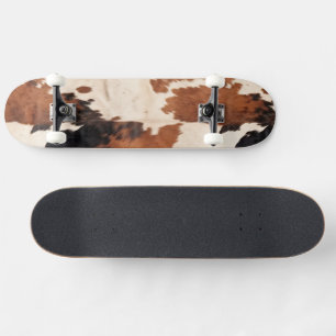 Skateboard Brown noir blanc