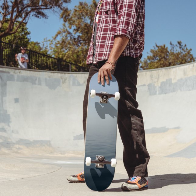 Skateboard Brumeux Bonheur de l'Océan Capri Matinal 1 (Extérieur 2)