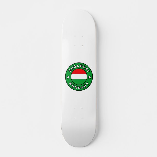 Skateboard Budapest Hongrie (Devant)