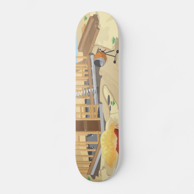 Skateboard buding (Recto)