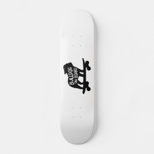 Skateboard Bulldog on Board Skateboarding Dog Silhouette