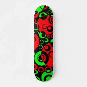 Skateboard Bulles Abstraites 02 - V2