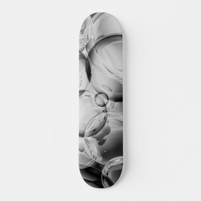 Skateboard Bulles noires (Devant)