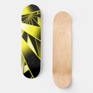 Skateboard Bumblebee Gradient Couleur Remplir Perspective Des