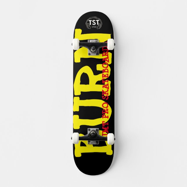 Skateboard BURN  / TST   Planche à roulettes (Recto)