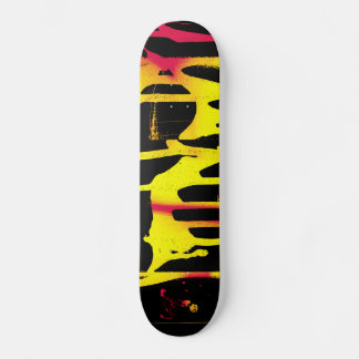 Skateboard burrs and spurs and bacchanal skateboeboard