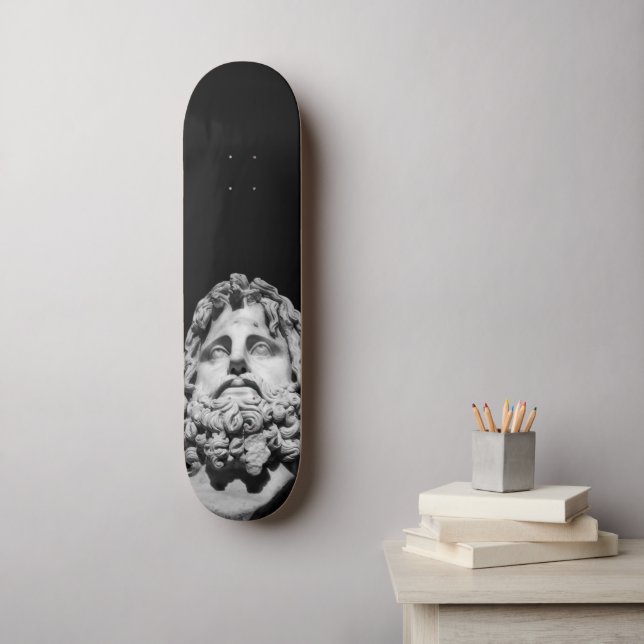 Skateboard Buste gréco-romain (Art mural)