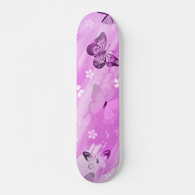 Skateboard Butterfly Pattern 12 (Devant)
