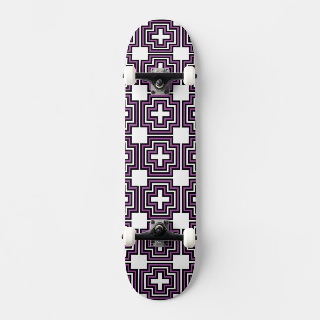 Skateboard C&S Purple (Recto)