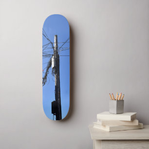 Skateboard Câbles et pôle de ville