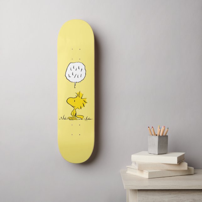 Skateboard cacahuètes | Paroles de Woodstock (Art mural)