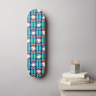 Skateboard cacahuètes Snoopy Dark Blue Deco Dreams Motif