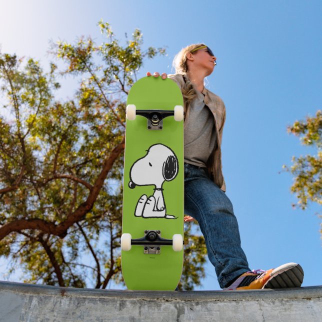 Skateboard cacahuètes | Snoopy En Bas (Extérieur 1)
