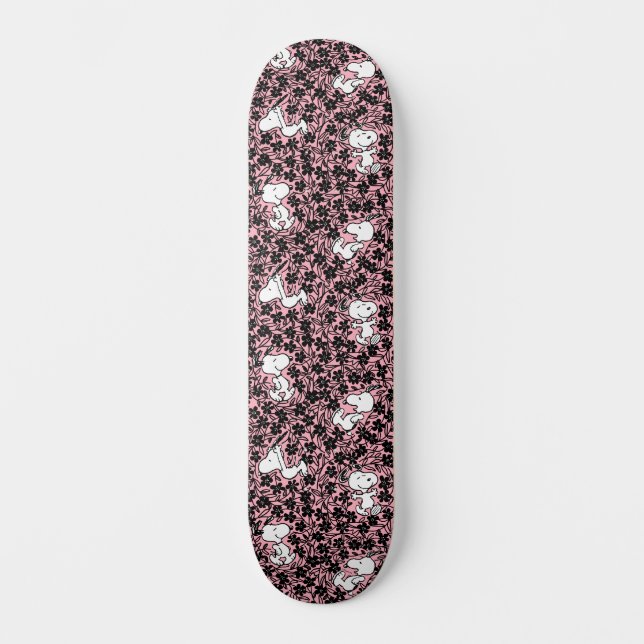 Skateboard cacahuètes | Snoopy Flower Vine Motif (Recto)