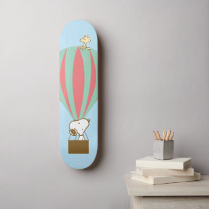 Skateboard cacahuètes   Snoopy & Woodstock Hot Air Balloon