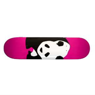 Skateboard Cadeau fuchsia de faune de zoo de roses indien