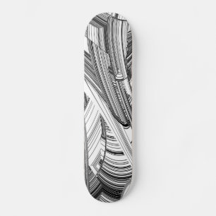 Skateboard Calamité Storm Centre Art Moderne