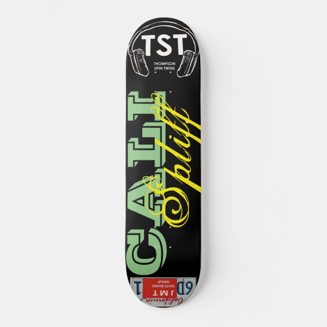 Skateboard CALI SPLIFF Planche à roulettes (Recto)