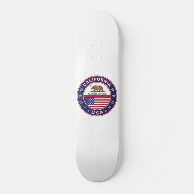 Skateboard Californie (Recto)