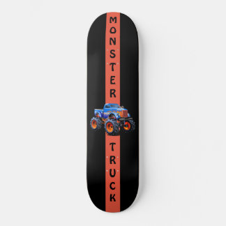 Skateboard Camion Monstre bleu et orange 8 1/8"