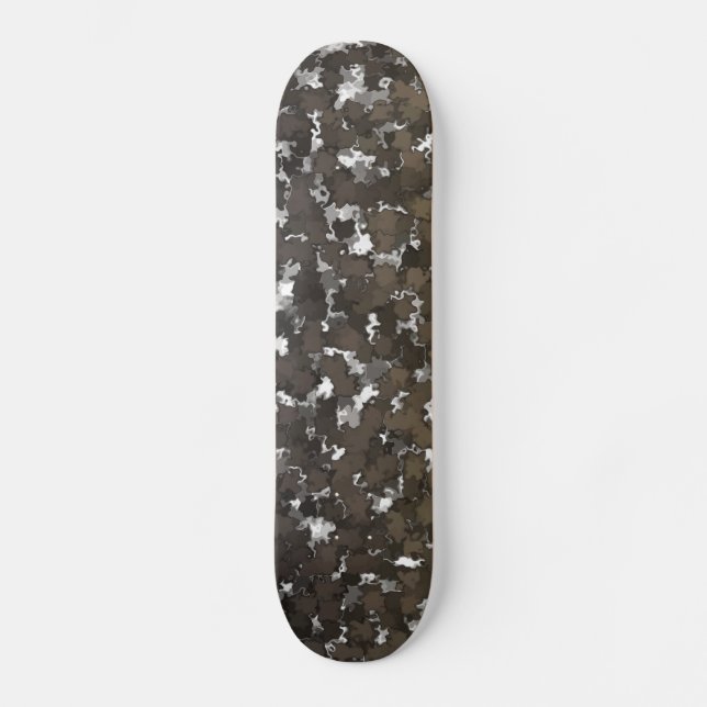 Skateboard Camo à feuilles clairsemées (Recto)