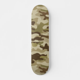 Skateboard Camo vert de l'armée texturée