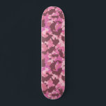 Skateboard Camouflage Camo Fun Parties scintillant rose<br><div class="desc">Cette conception peut être personnalisée en choisissant l'option customiser pour ajouter du texte ou apporter d'autres modifications. Si ce produit a la possibilité de transférer la conception à un autre article, veuillez vous assurer d'ajuster la conception en fonction des besoins. Communiquez avec moi à colorflowcreations@gmail.com si vous désirez obtenir ce...</div>