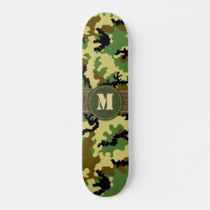 Skateboard Camouflage des bois