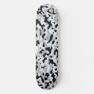 Skateboard Camouflage urbain à fort contraste