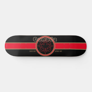 Skateboard Canada depuis 1867 (noir)