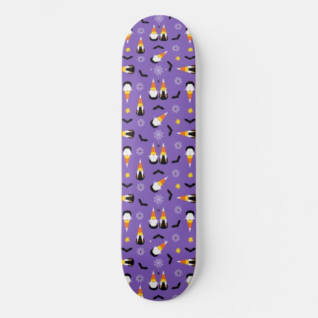 Skateboard Candy Corn Gnomes (Recto)