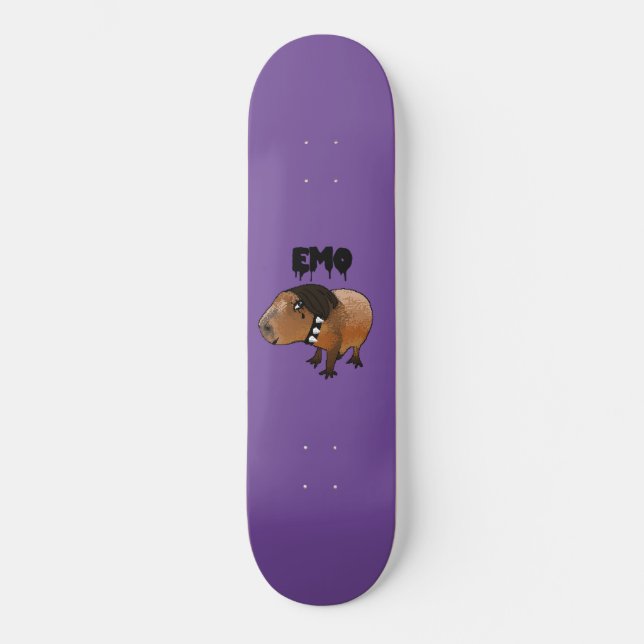 Skateboard Capivara Emo (Recto)