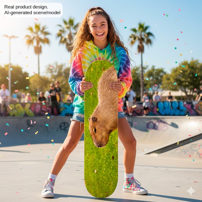 Skateboard Capybara (Créateur téléchargé)