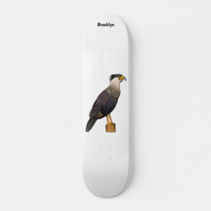Skateboard Caracara en berceau dessin animé