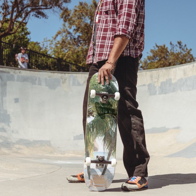 Skateboard Caribbean Beach Bliss 7 #travel #art (Extérieur 2)