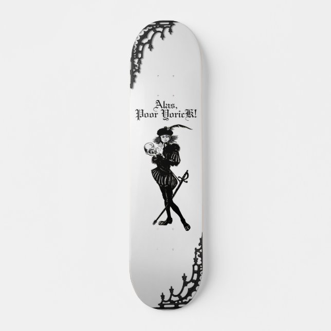 Skateboard Caricature du hameau (Devant)