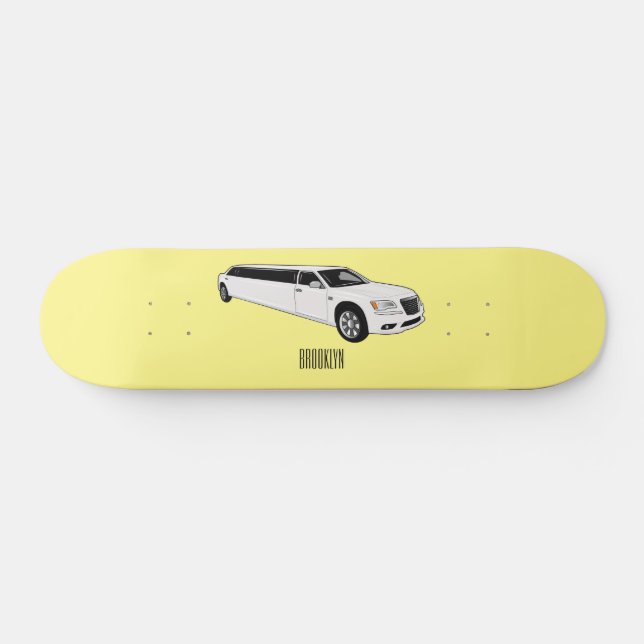 Skateboard Caricature limousine (Horz)