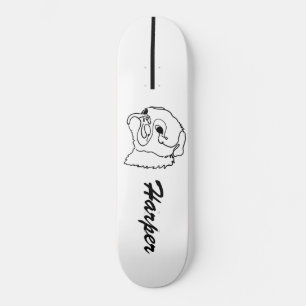 Skateboard Carlin d'art en ligne personnalisable